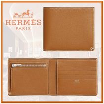 【シンプルで上品】HERMES　Hセリエ　コンパクトウォレット