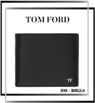 【関税込】TOM FORD ブラック スモール グレインレザー 札入れ