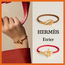 ギフトに最適☆HERMES☆スタイリッシュな【Etrier】ブレスレット