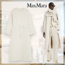 【エレガント】MaxMara《PEPAIA》ウール カシミヤ ミディ コート