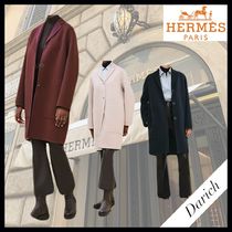 【綺麗めテイスト☆】HERMES カシミヤコート