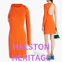 HALSTON HERITAGE  ミニドレス