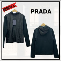 セール【PRADA】プラダ  異素材 ブルゾンジャケット