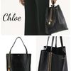 Chloe トートバッグ Chloe クロエ グレインレザー製 Spinトートバッグ