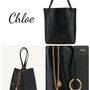 Chloe トートバッグ Chloe クロエ グレインレザー製 Spinトートバッグ(2)