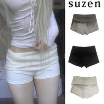 【suzen】mimiring knit banding shorts