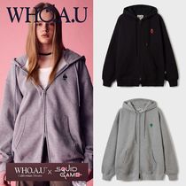 【韓国 WHO.A.U】[WAU X SQUID GAME] Steve Hood Zip-up