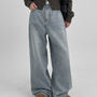 BLACKUP デニム・ジーパン 【BLACKUP】Baton Wide Denim Pants デニムパンツ(3)