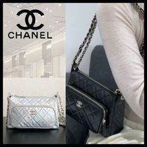 【可愛いくってクール】CHANEL チェーン クラッチ バッグ