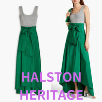 HALSTON HERITAGE  ロングドレス