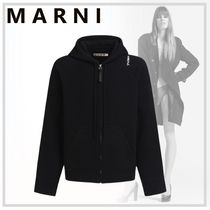 存在感ある【MARNI】フード カシミヤウール ジャケット 24AW新作