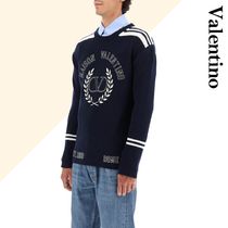 ■VALENTINO(ヴァレンティノ) クルーネック長袖ジャンパー