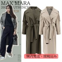 MAX MARA CUBE★UTRENCH ロング トレンチコート【国内・関税込】