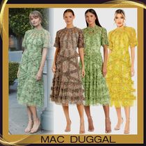 Mac Duggal*上品*華やか*花柄*柔らかな印象*ワンピース