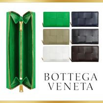 【BOTTEGA VENETA】カセット ジップアラウンドウォレット 長財布