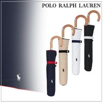 【晴雨兼用日傘】POLO RALPH LAUREN　折りたたみ傘 楽折