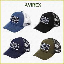 国内発送【AVIREX】AIRFORCE LOGO MESHCAP