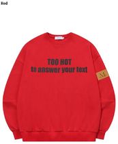 【MUCENT♥] Two-hot signature sweatshirt