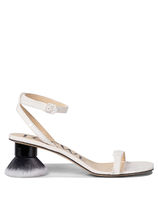 Loewe  Sandalo con tacco "Petal brush"