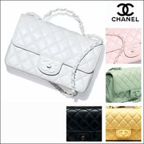 【カラバリ豊富】CHANEL　トップハンドル ミニ フラップバッグ