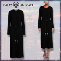 Tory Burch* トリーバーチ ロング ニットワンピース 長袖 送関込