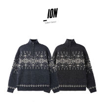 【IONSEOUL】P half zipper KNIT 5FM0126