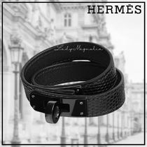 【HERMES】ケリー ドゥブルトゥール ソー ブラック ブレスレット