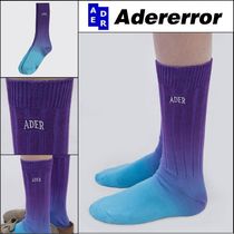 【ADERERROR】TONE SOCKS PURPLE