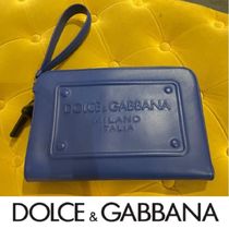 早い者勝ち【D&G】ロゴレザー クラッチバック