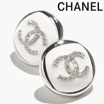 【CHANEL】レジン & ストラス ピアス