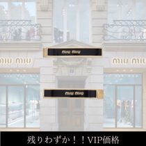 関税込 VIP価格【MIUMIU】エナメルヘアクリップ