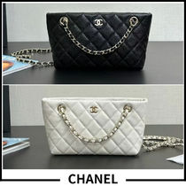 【25C】CHANEL クラシック チェーンクラッチ 上品可愛いサイズ感