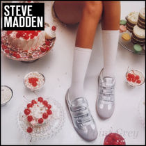 Steve Madden☆ 光沢メタリック・トリプルベルト・スニーカー