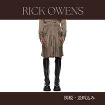 Rick Owens☆グレー Lido ショートパンツ