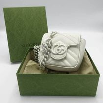 国内即送 GUCCI GGマーモント ミニ ベルトバッグ 739599