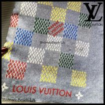 【サラッとお洒落上級者】LOUIS VUITTON★Damier Denim ストール