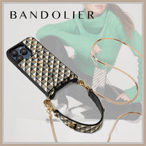 【BANDORIER】GIA クロスボディ iPhoneケース Multi/Gold 送料込