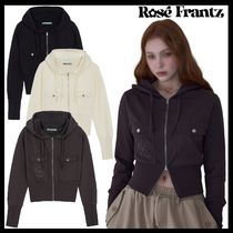 【Rosefrantz】Two Pocket Slim Hood Zip-up ★韓国人気★追跡付