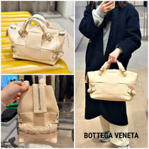 【BOTTEGA VENETA】アルコ レザー ミディアム 2WAYバッグ