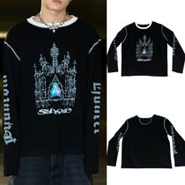 国内未入荷 Phantomhunter - Cathedral Stitch Long-Sleeve Tee