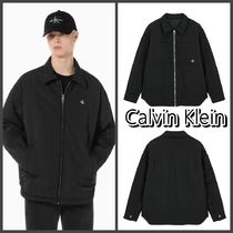 【Calvin Klein】★Mens reversible padded shirt jacket★人気