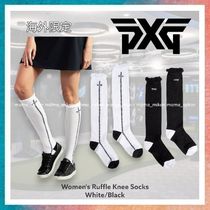 【PXG】Women's Ruffle Knee Socks 海外限定