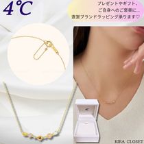 すぐ届く ギフト【4℃】New Year Collection シルバーネックレス