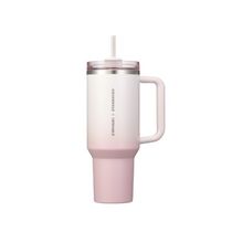 Starbucks 24 SS Stanley Pink Quencher Tumbler 1183ml