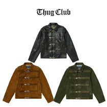 (Thug Club)Bio Soldier Leather Jacket #関税込み