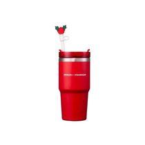 Stanley x Starbucks 22 SS Holiday Quencher Red Tumbler 591ml