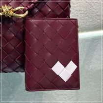 【大人気】BOTTEGA VENETA◆二つ折りウォレット ハートモチーフ