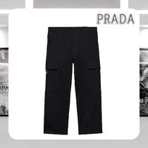 【送料込】PRADA ユーティリティ コットンワイドレッグパンツ