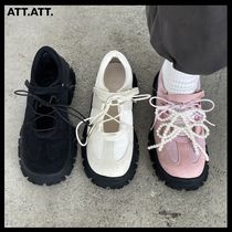 【att.】String maryjane sneakers ★韓国人気★ 追跡付