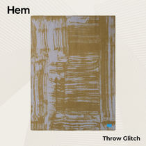 [関税・送料込] Hem スローケット Glitch ブランケット 北欧